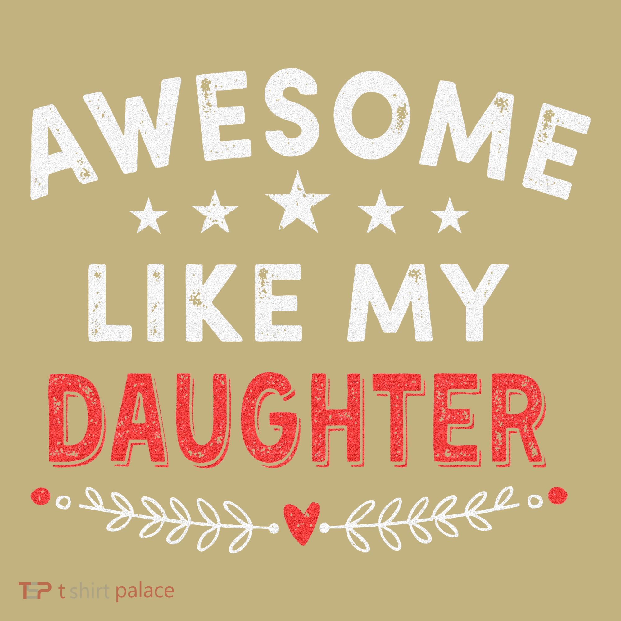 Awesome Like My Daughter Funny FatherS Day Dad Mousepad