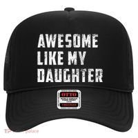 Awesome Like My Daughter Funny Fathers Day Dad Hat thumb 0