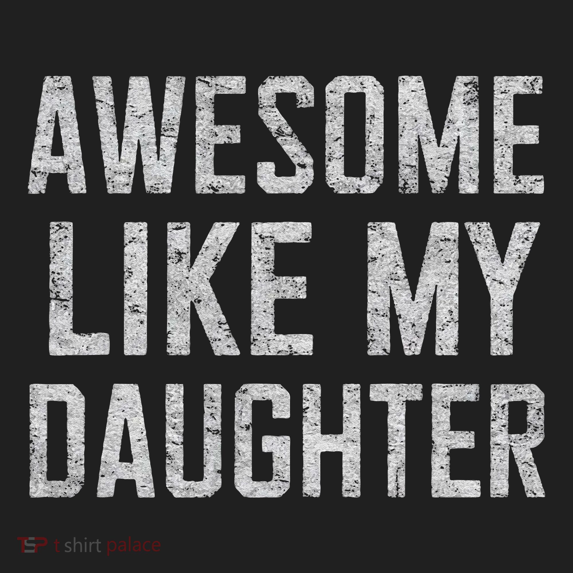 Awesome Like My Daughter Gifts Man Funny Fathers Day Daddy Golf Towel
