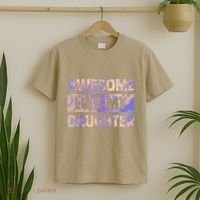 Awesome Like My Daughter Matching Fathers Day Family Tie Dye T-Shirt thumb 2