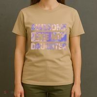 Awesome Like My Daughter Matching Fathers Day Family Tie Dye T-Shirt thumb 4