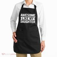 Awesome Like My Daughter Fathers Day Apron thumb 2