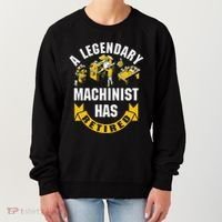 A Legendary Machinist Has Retired Machinist Retirement Party Women's Sweatshirt thumb 0