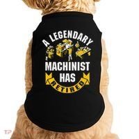 A Legendary Machinist Has Retired Machinist Retirement Party Doggie Tank thumb 0