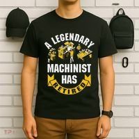A Legendary Machinist Has Retired Machinist Retirement Party T-Shirt thumb 6