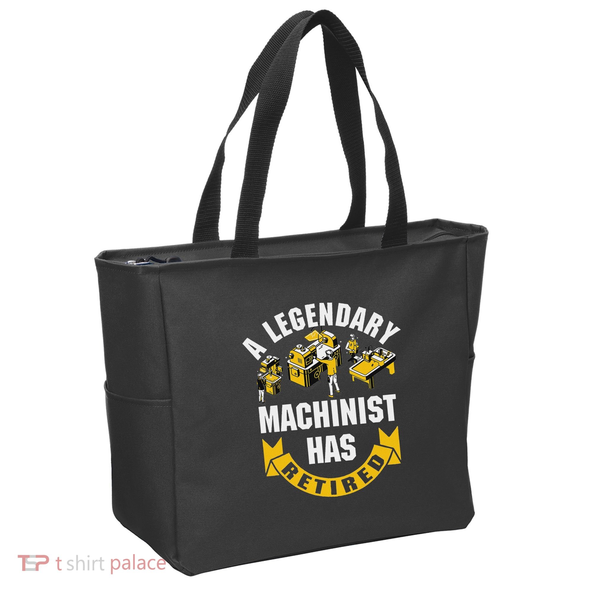 A Legendary Machinist Has Retired Machinist Retirement Party Tote Bag