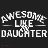 Awesome Like My Daughter Funny Dad Hat thumb 2