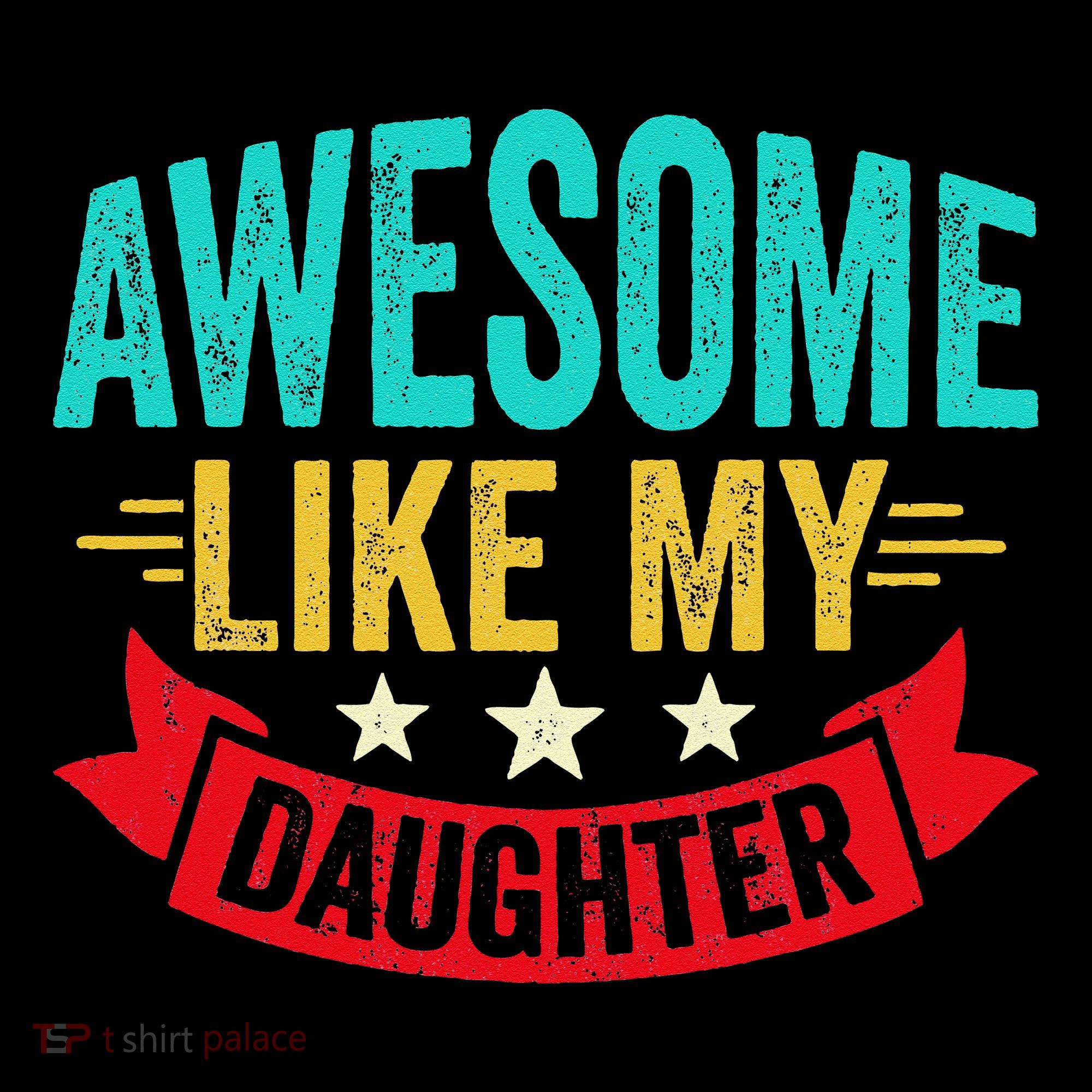 Awesome Like My Daughter Man Dad Funny Fathers Day Coffee Mug