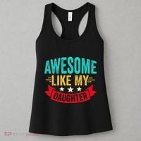Awesome Like My Daughter Man Dad Funny Fathers Day Women's Tank Top thumb 3