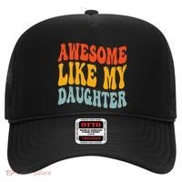 Awesome Like My Daughter Funny Mothers Fathers Day Mom Dad Hat thumb 0