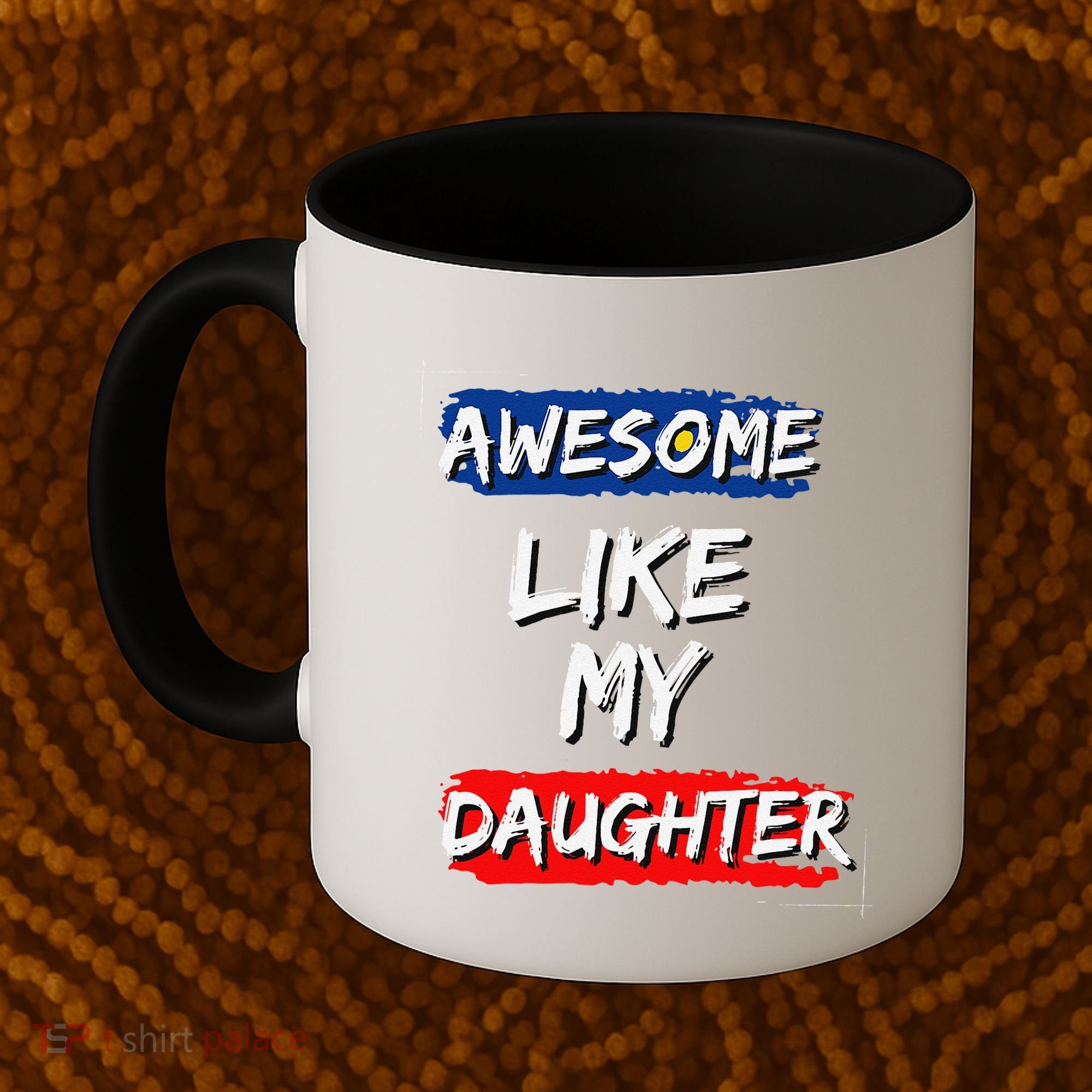 Awesome Like My Daughter Gifts Man Funny Fathers Day Dad Coffee Mug