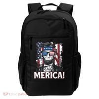 Abraham Lincoln Merica USA American Flag 4th of July Backpack thumb 0