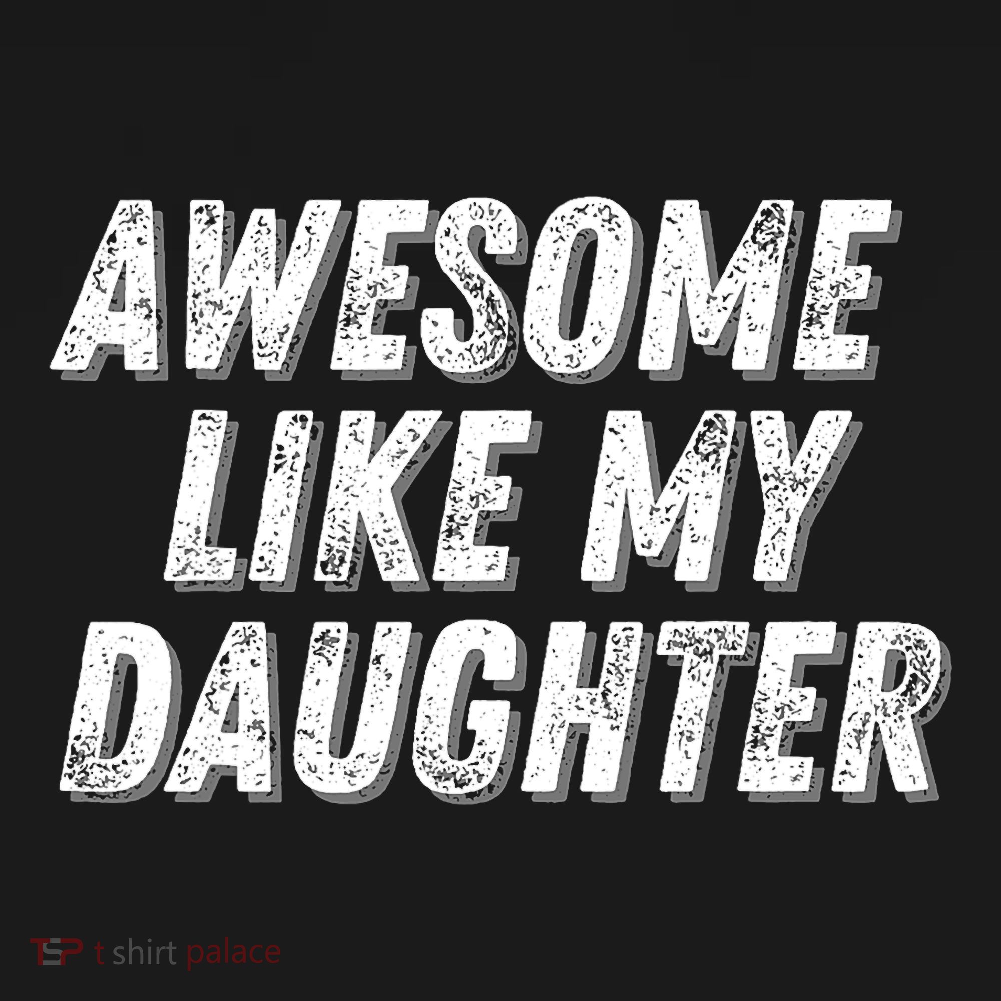 Awesome Like My Daughter Funny Present Fathers Mothers Day Women's Hoodie