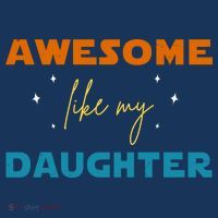 Awesome Like My Daughter Cute Gift Apron thumb 3