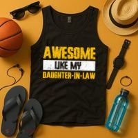 Awesome Like My Daughter In Law Tank Top thumb 4