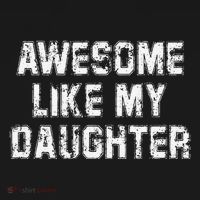 Awesome Like My Daughter As Awesome As My Daughter Visor thumb 3