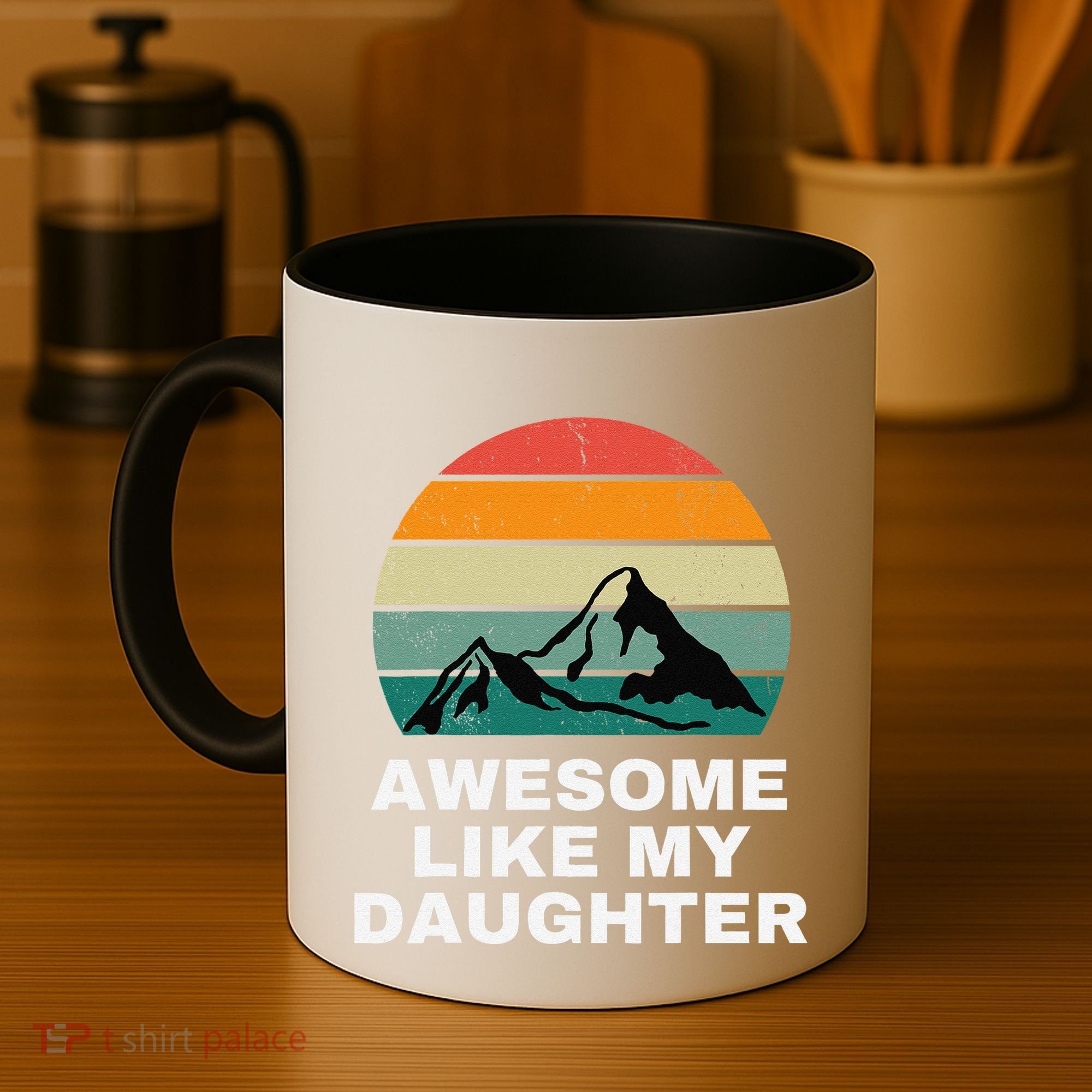 Awesome Like My Daughter Gift Funny FatherS Day Coffee Mug