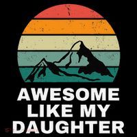 Awesome Like My Daughter Gift Funny FatherS Day Coffee Mug thumb 5