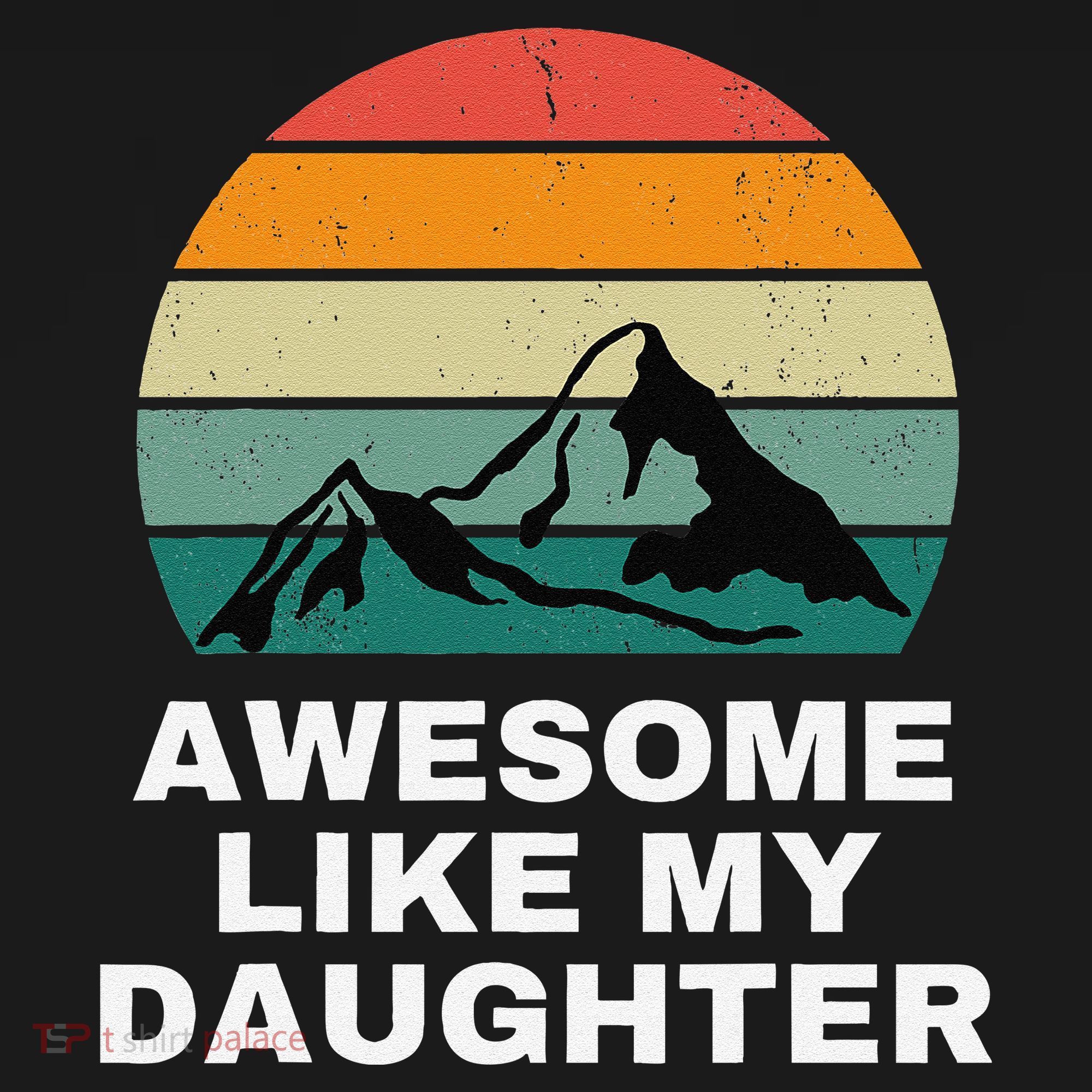 Awesome Like My Daughter Gift Funny FatherS Day Ornament