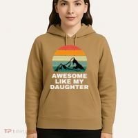 Awesome Like My Daughter Gift Funny FatherS Day Hoodie thumb 5