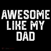 Awesome Like My Dad Father Ornament thumb 1