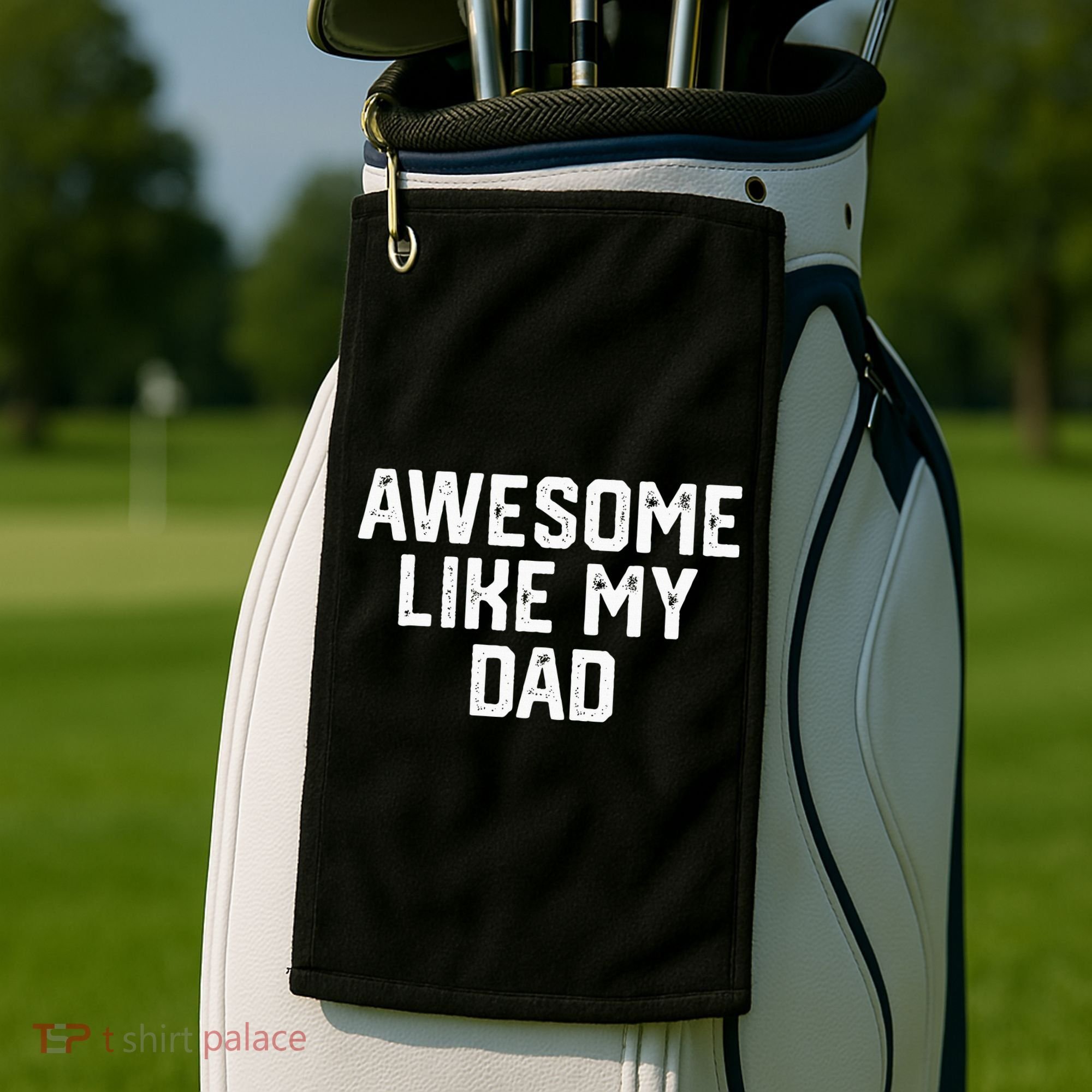 Awesome Like My Dad Father Golf Towel