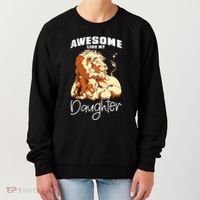 Awesome Like My Daughter. Lion Dad Lion Daughter. Women's Sweatshirt thumb 0