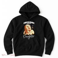 Awesome Like My Daughter. Lion Dad Lion Daughter. Hoodie thumb 0