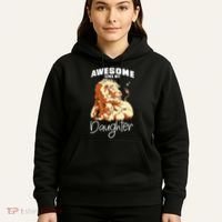 Awesome Like My Daughter. Lion Dad Lion Daughter. Hoodie thumb 5