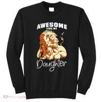 Awesome Like My Daughter. Lion Dad Lion Daughter. Sweatshirt thumb 0