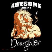 Awesome Like My Daughter. Lion Dad Lion Daughter. Coffee Mug thumb 5