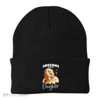 Awesome Like My Daughter. Lion Dad Lion Daughter. Beanie thumb 0