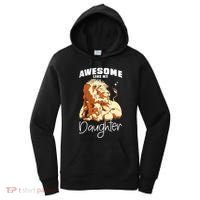 Awesome Like My Daughter. Lion Dad Lion Daughter. Women's Hoodie thumb 0