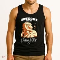 Awesome Like My Daughter. Lion Dad Lion Daughter. Tank Top thumb 3