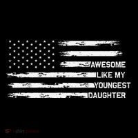 Awesome Like My Youngest Daughter Fathers Day Dad Joke Coffee Mug thumb 5