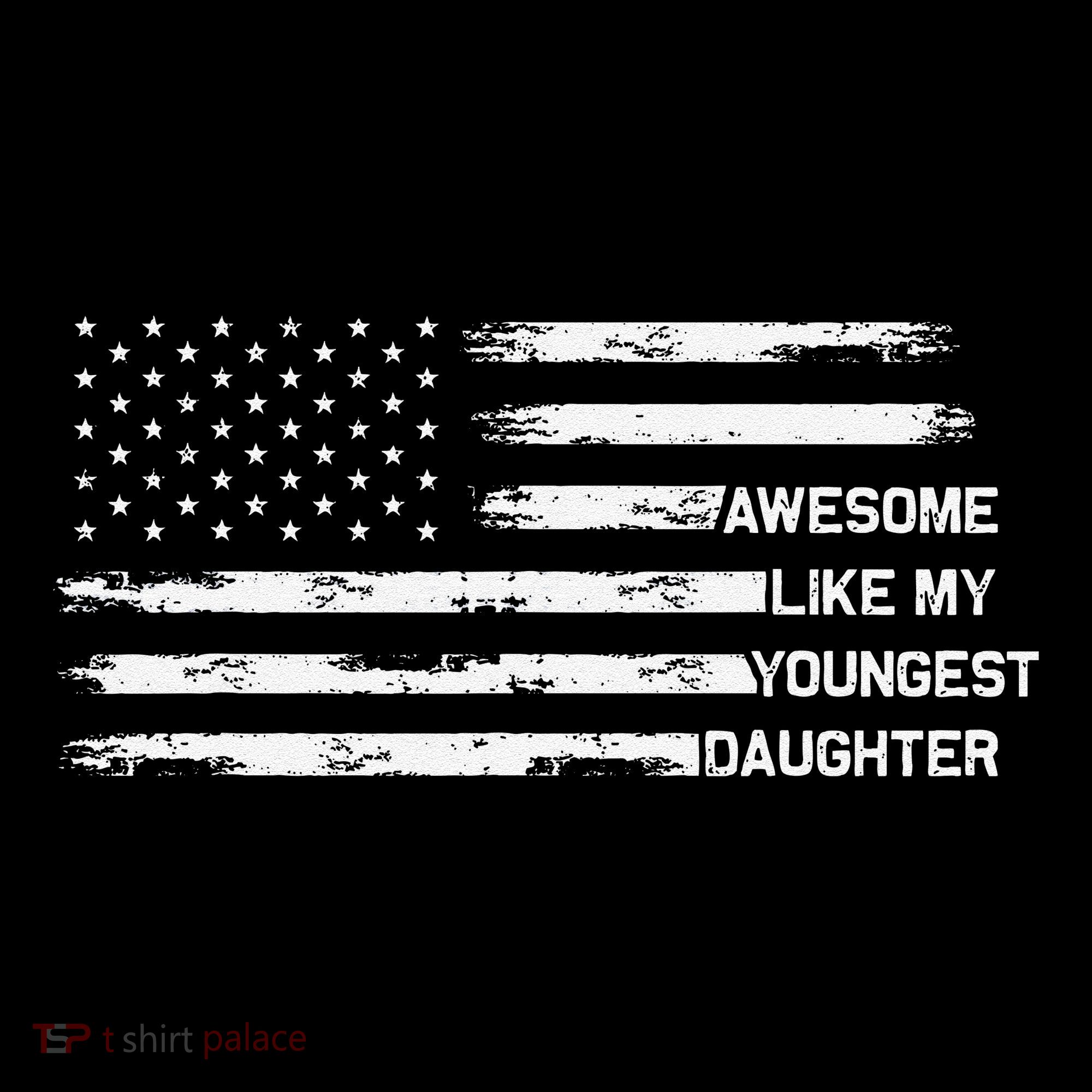 Awesome Like My Youngest Daughter Fathers Day Dad Joke Coffee Mug