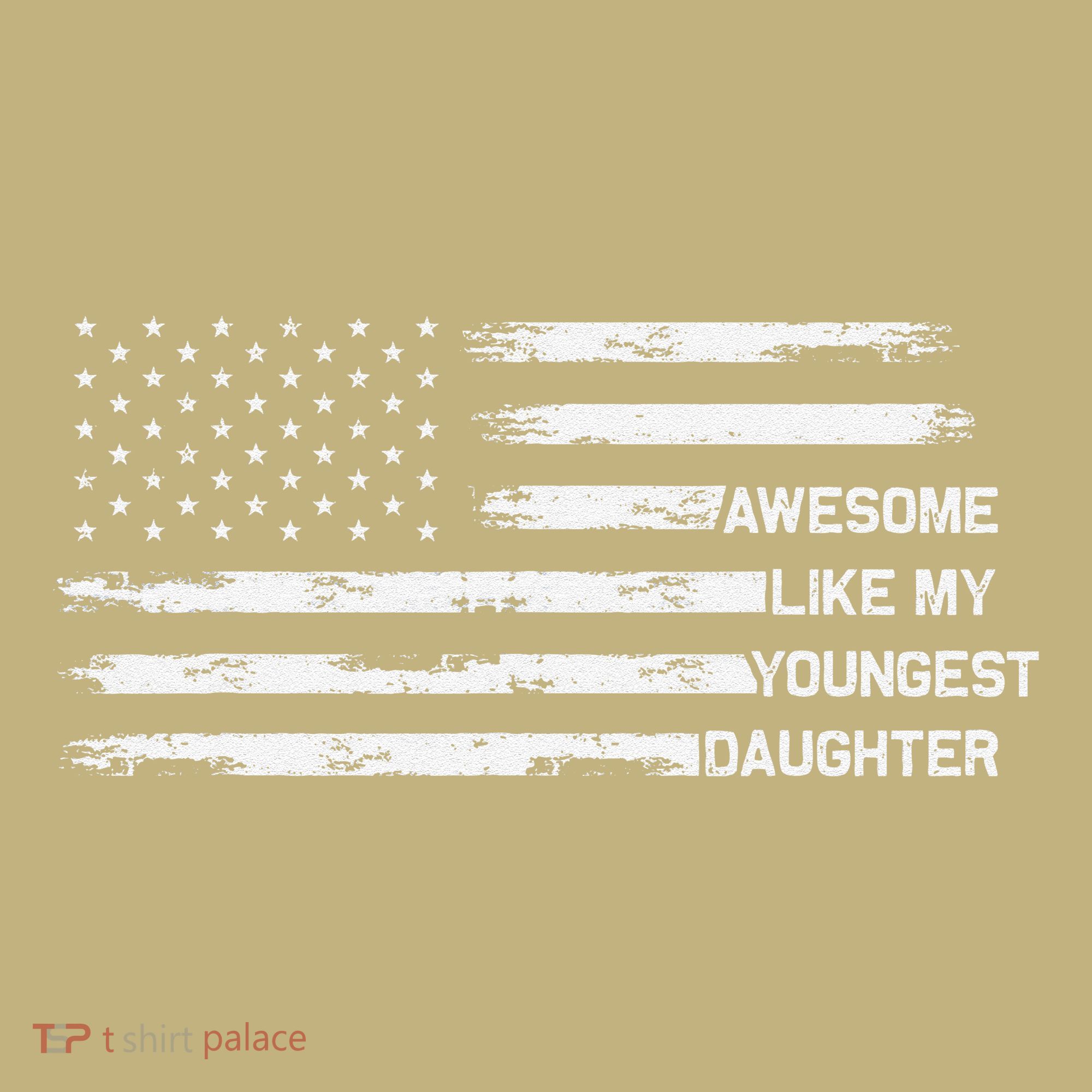 Awesome Like My Youngest Daughter Fathers Day Dad Joke Long Sleeve Shirt