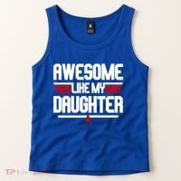 Awesome Like My Daughter Funny Gift Tank Top thumb 2