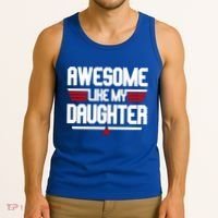 Awesome Like My Daughter Funny Gift Tank Top thumb 3