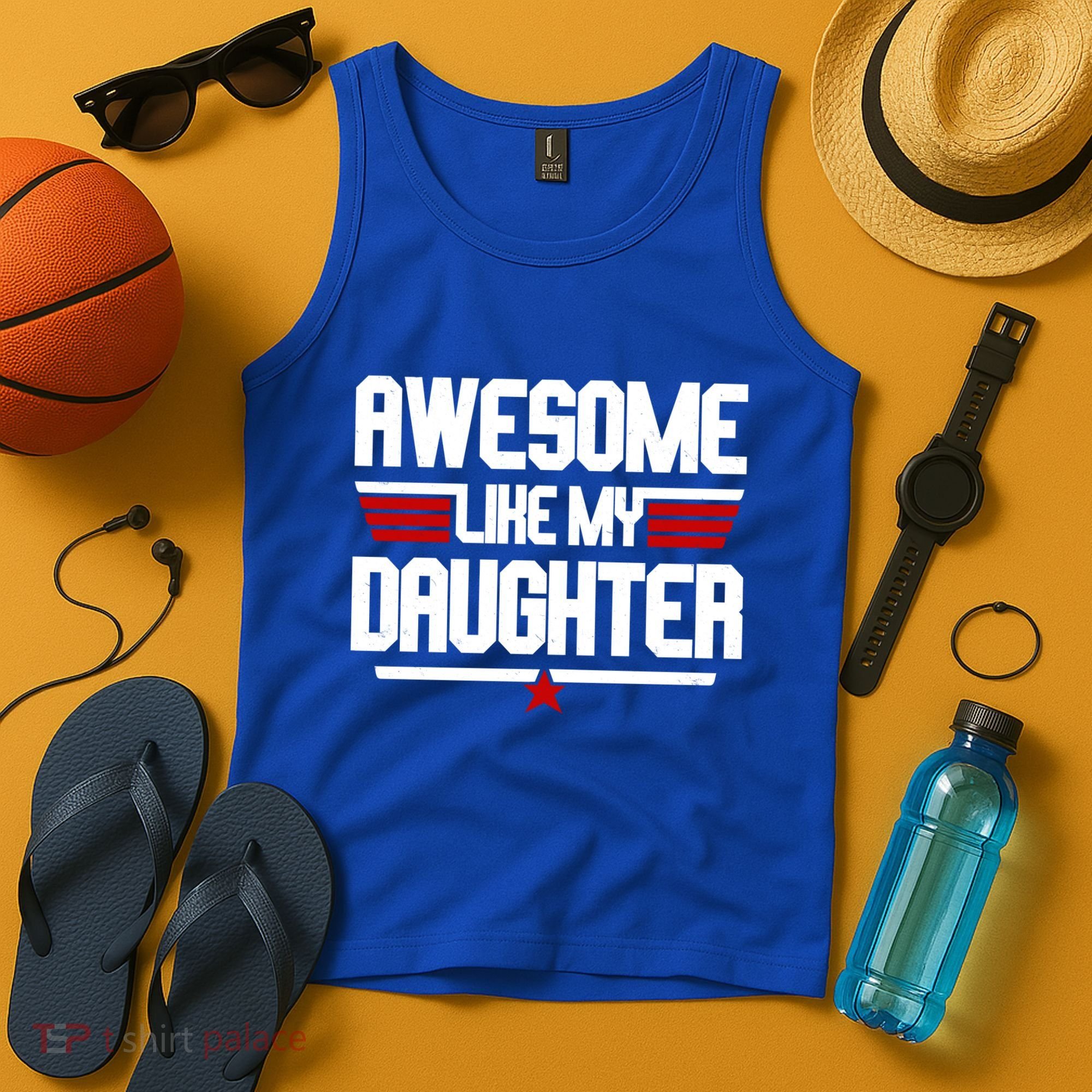 Awesome Like My Daughter Funny Gift Tank Top