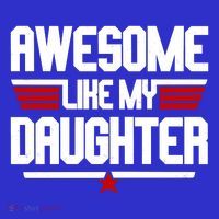 Awesome Like My Daughter Funny Gift Visor thumb 3