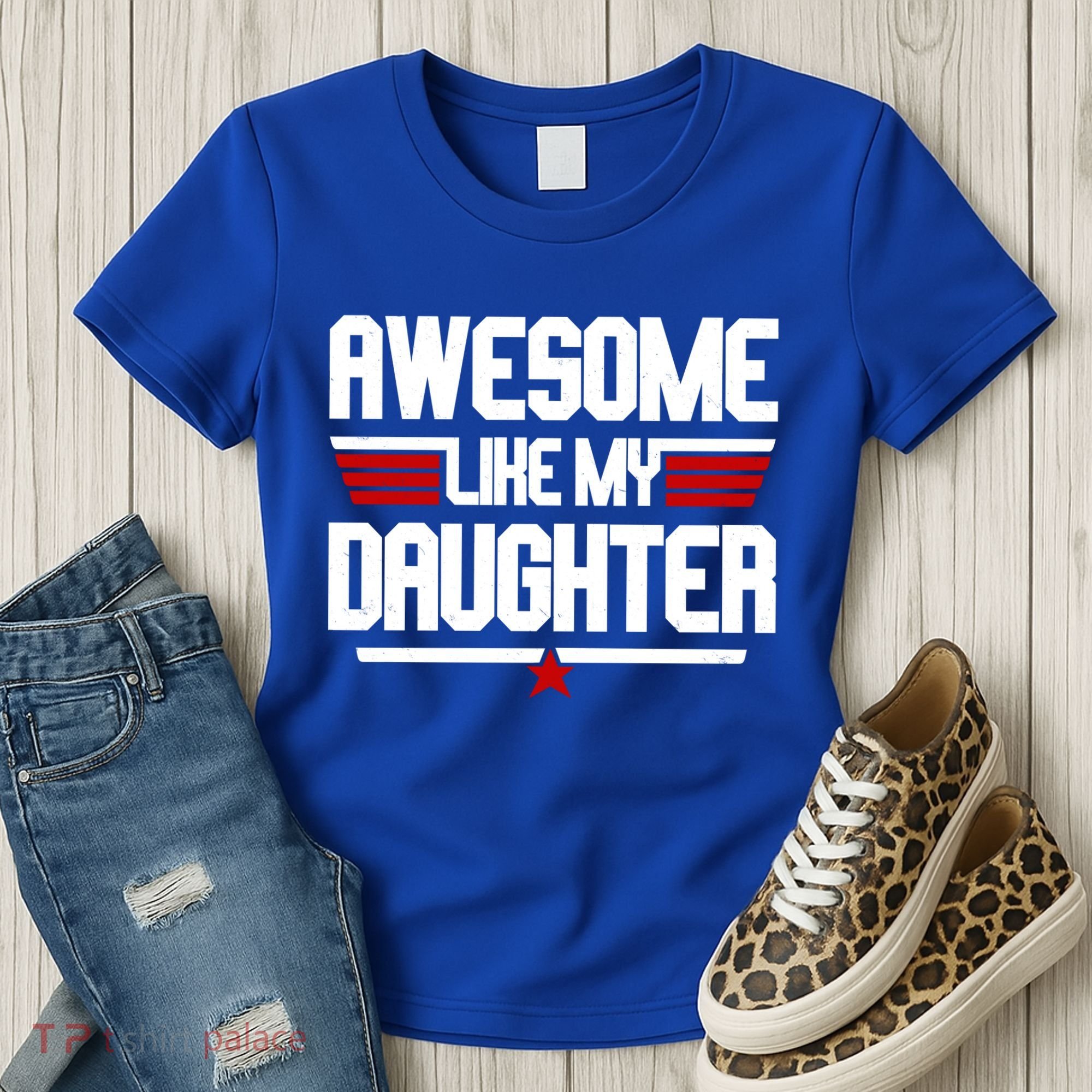 Awesome Like My Daughter Funny Gift Women's T-Shirt
