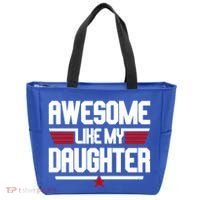Awesome Like My Daughter Funny Gift Tote Bag thumb 0
