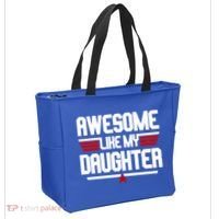 Awesome Like My Daughter Funny Gift Tote Bag thumb 2