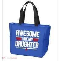 Awesome Like My Daughter Funny Gift Tote Bag thumb 3