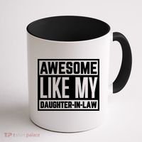 Awesome Like My Daughter In Law Coffee Mug thumb 1