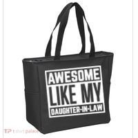 Awesome Like My Daughter In Law Tote Bag thumb 2