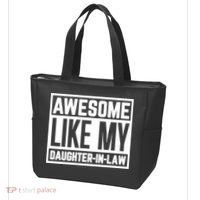 Awesome Like My Daughter In Law Tote Bag thumb 3