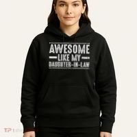 Awesome Like My Daughter In Law Cool Hoodie thumb 5