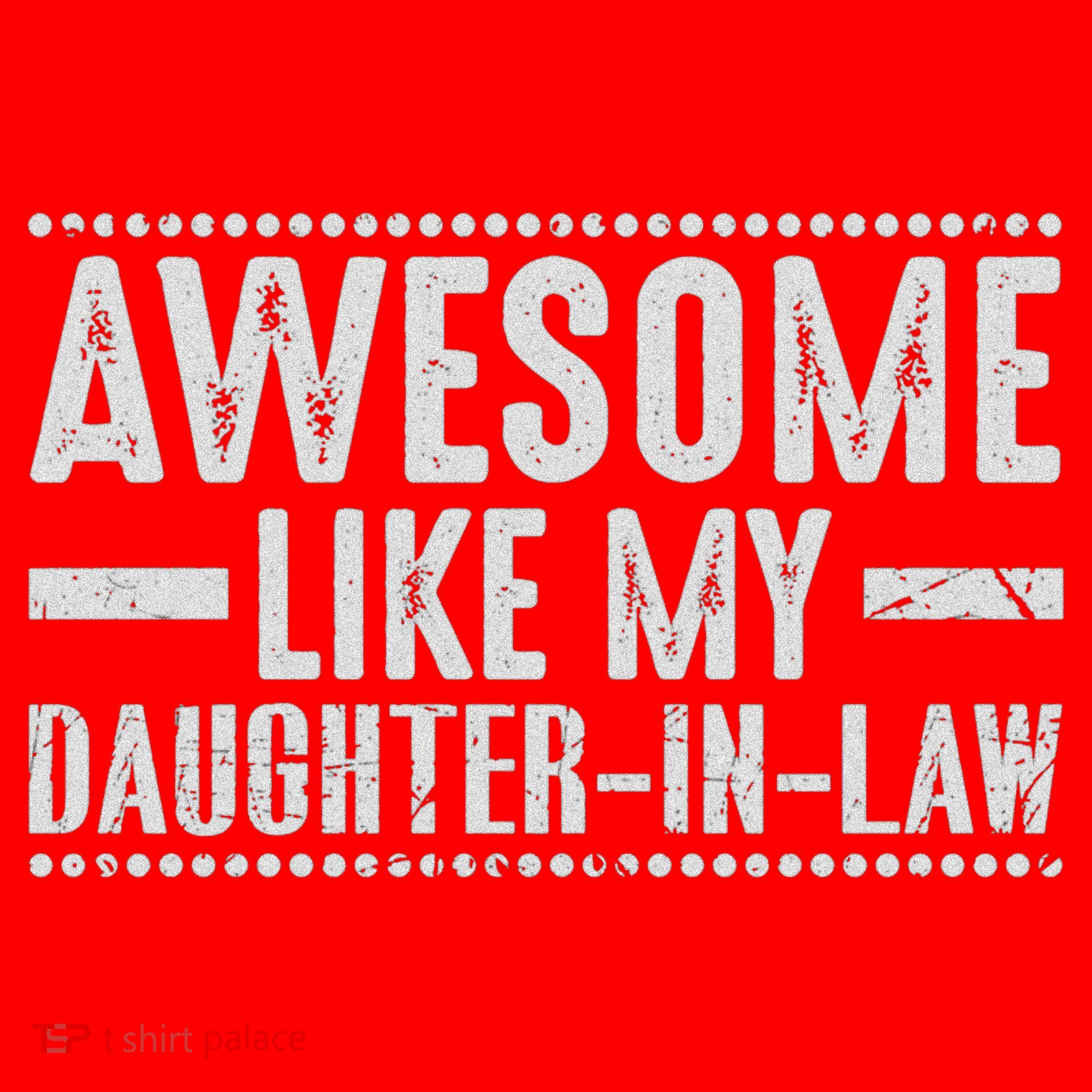 Awesome Like My Daughter In Law Cool Santa Hat